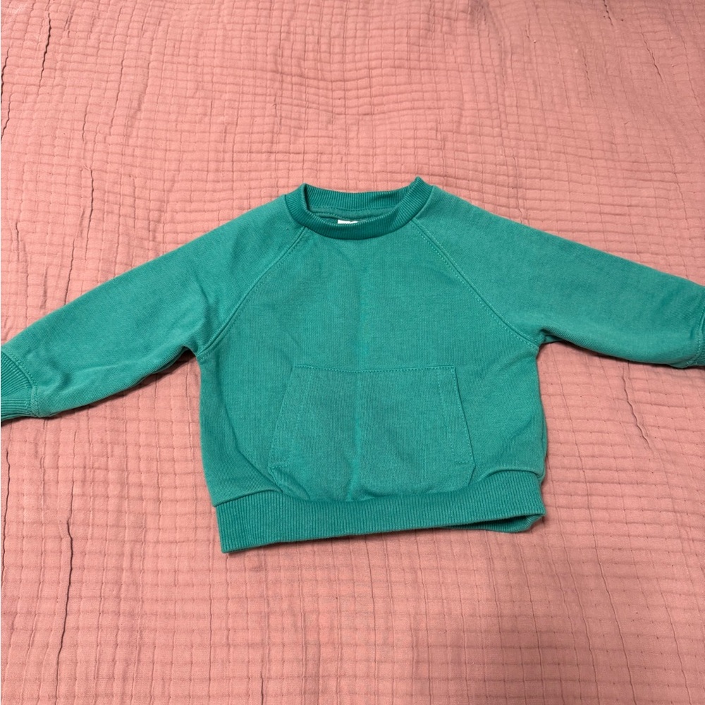 Zara Green Kids Sweatshirt